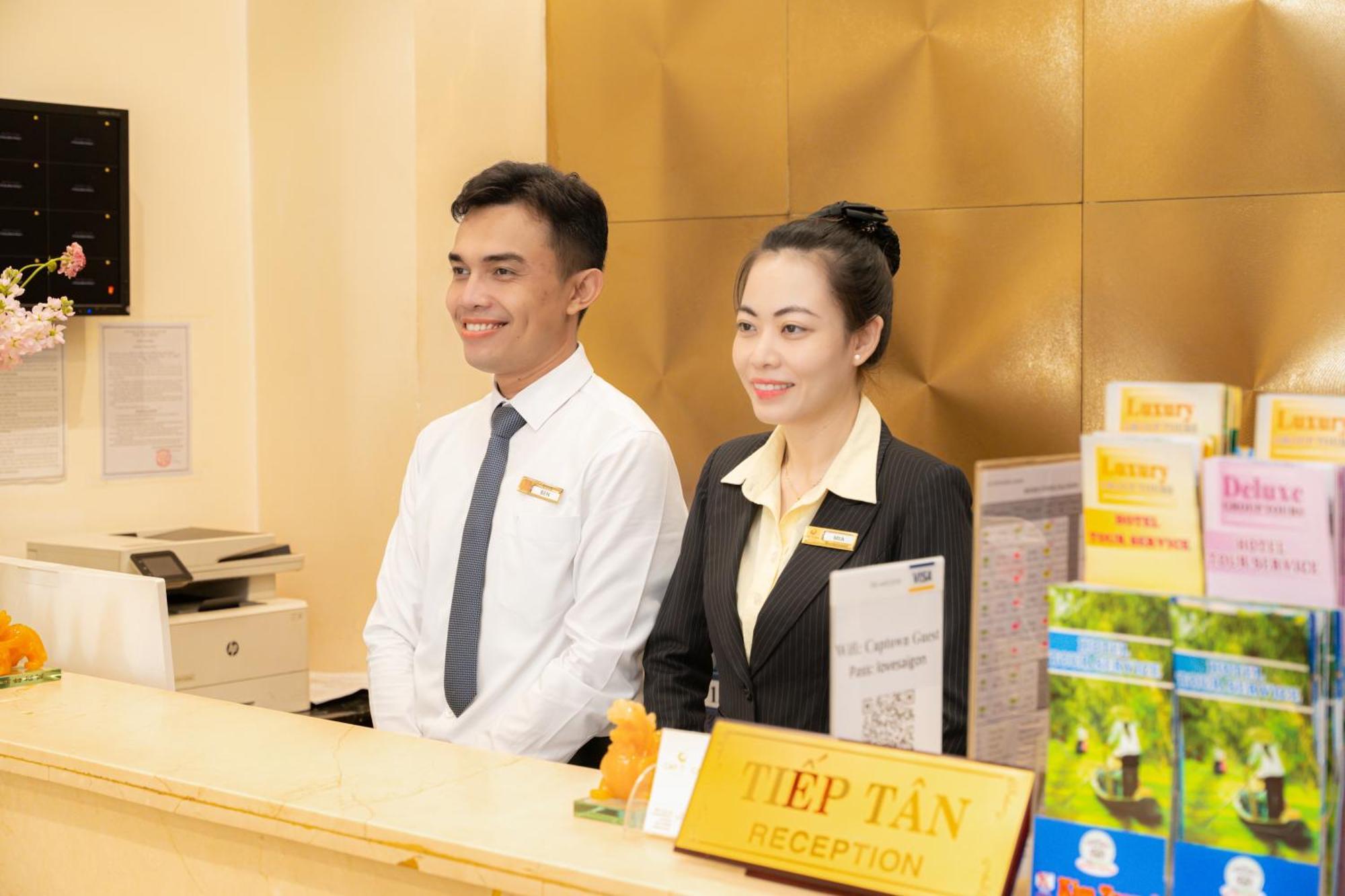 Cap Town Hotel Ho Chi Minh-stad Buitenkant foto